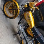 هندا ۱۲۵مدل۸۶رنگ طلایی پلاک قدیم سنددار