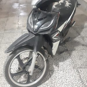موتور طرح کلیک کریستال مشکی سفید